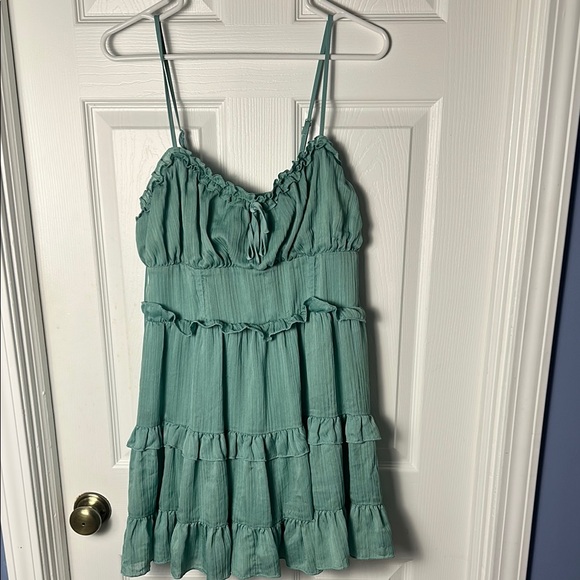 wild fable Dresses & Skirts - Wild Fable Seafoam Green Ruffled Dress